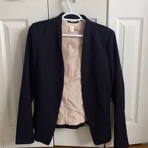 H&M blazer navy blue